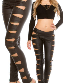 KouCla Sexy Leather Look pants open Zips