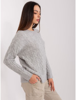 Sweter AT SW 2335 1.68P szary