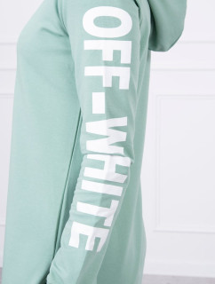 Šaty Off White dark mint