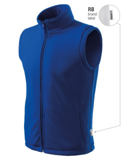 Next fleecová vesta unisex royal blue 05 (štítok značky)