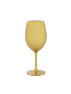 Zlatá sklenice na víno 350 ml model 20216716 - Giftela