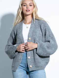 Cardigan model 18977959 Grey - Fobya