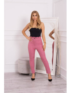 Tmavě růžové model 18749308 kalhoty - K-Fashion