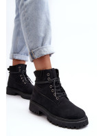 Dámske zateplené topánky Black Cross Jeans