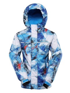 Detská lyžiarska bunda s membránou ptx snow ALPINE PRO KIWERO blue aster variant pb