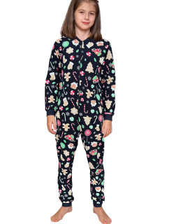 Dievčenské kombinézy/pajama GIRL DR 954/183 HOME 2