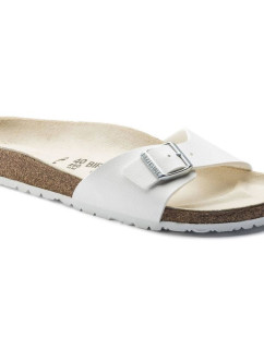 Dámske žabky Birkenstock Madrid Birko-Flor White regular wide (0040731)