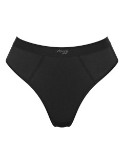 Dámske tangá EVER Ease String - BLACK - black 0004 - SLOGGI