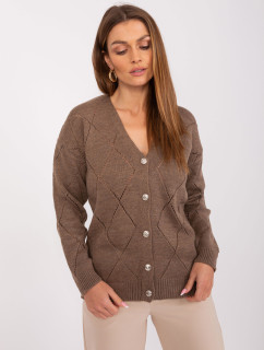 Sweter LC SW  brązowy model 19309631 - FPrice