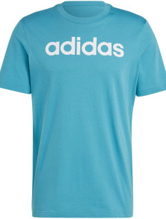 Tričko adidas Essentials Single Jersey Linear s vyšitým logom M IJ8655