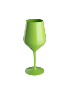 Zelená nerozbitná sklenice na víno 470 ml model 20216701 - Giftela