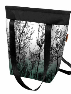 Bertoni Batoh/taška 2v1 Forest Mood White/Black