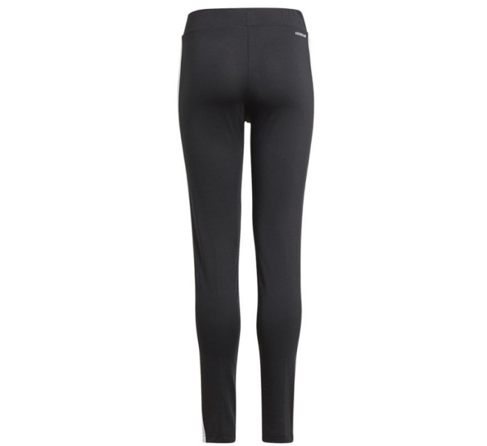 Dievčenské legíny D2M 3 Stripes Tight Jr GN1453 - Adidas