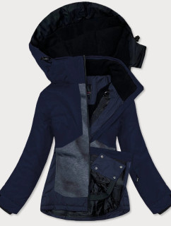 Dámska zimná snowboardová bunda Dark Blue/Melange (b2357)