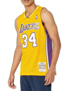 Mitchell & Ness Los Angeles Lakers NBA Swingman Home Jersey Lakers 99 Shaquille O`Neal SMJYGS18179-LALLTGD99SON Pánske tričko