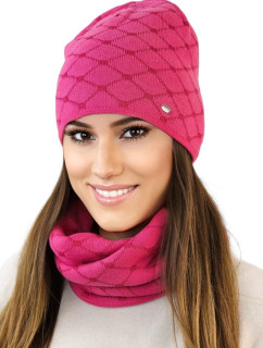 Hat&Scarf model 19138843 malina - Kamea