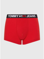 Pánske trenírky LOGO WAISTBAND TRUNKS UM0UM02178XLG červená - Tommy Hilfiger