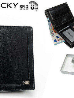 Pánska peňaženka [DH] PC 106 BAR BLACK RFI čierna