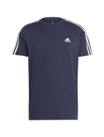 Pánske tričko adidas Essentials Single Jersey 3-Stripes Tee M IC9335