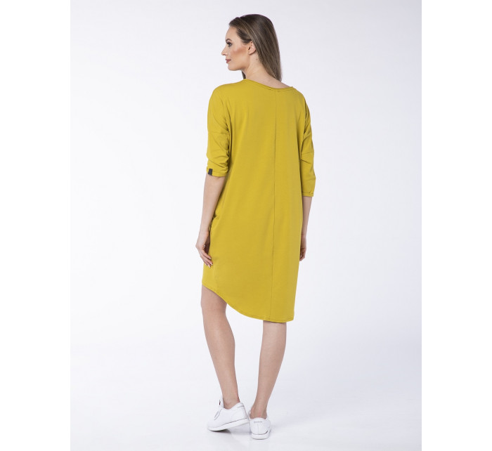 Look Made With Love Šaty 324 Kate Mustard