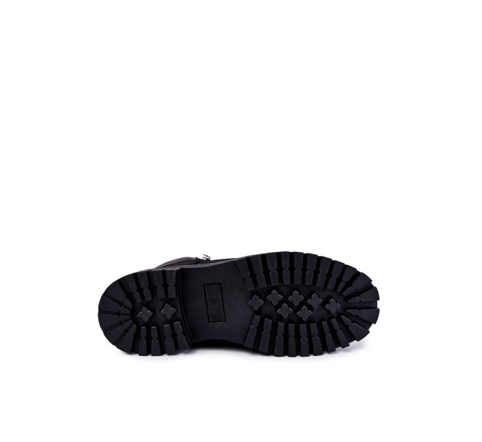 Pánske topánky s pamäťovou penou Big Star KK174209 Black