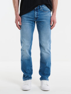 Big Star Slim nohavice 110762 Medium Denim Blue 350