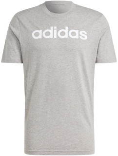 Adidas Essentials Single Jersey Lineárne vyšívané logo Tee M IC9277 Muži