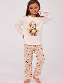 Dievčenské pyžamo Cornette Kids Girl 594/180 Sweet Bear l/w 86-128