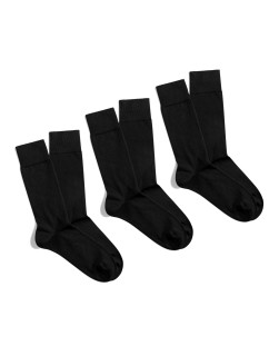 3Pack Ponožky Essentials model 20294951 Elegance Black - Banana Socks