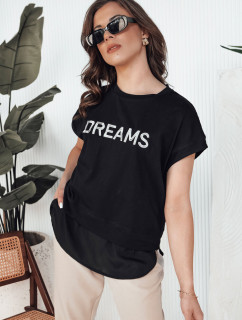 Dámske tričko DREAMY black Dstreet RY2523