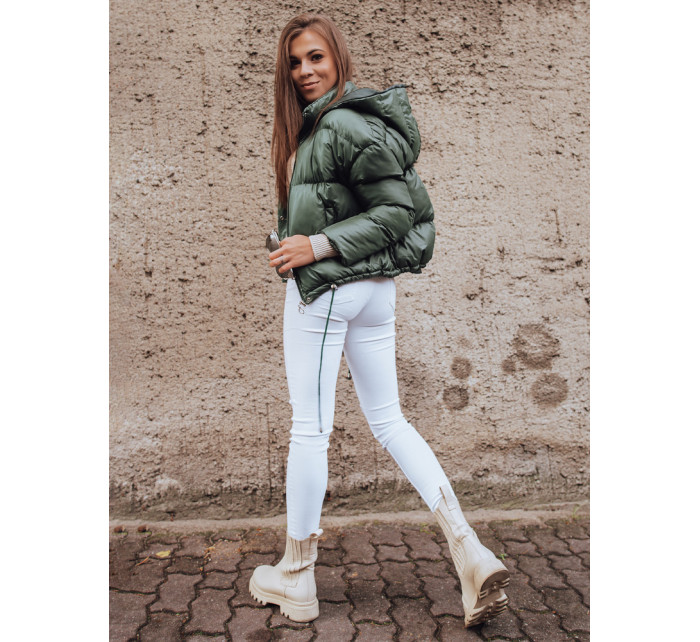 Dámska bunda SIMMON green Dstreet TY3049