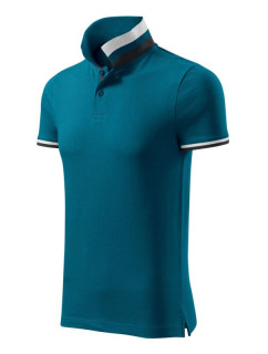 Polo tričko Malfini Collar Up M MLI-25693 petrol blue