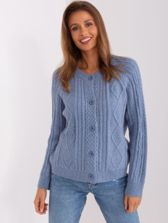 Sweter AT SW  szaro niebieski model 18987360 - FPrice