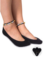 Yoclub Ponožky s ozdobným náramkom 3-Pack P1 Black