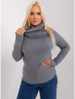 Sweter PM SW PM724.26P ciemny szary