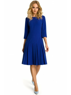 Dámske šaty M336 kráľovská modrá - MOE