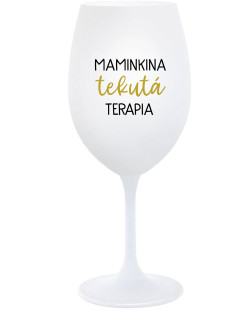 MAMINSKÁ LIEKOVÁ TERAPIA - SK pohár na biele víno 350 ml