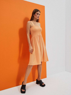 Dámske šaty SU-4038 peach - FPrice