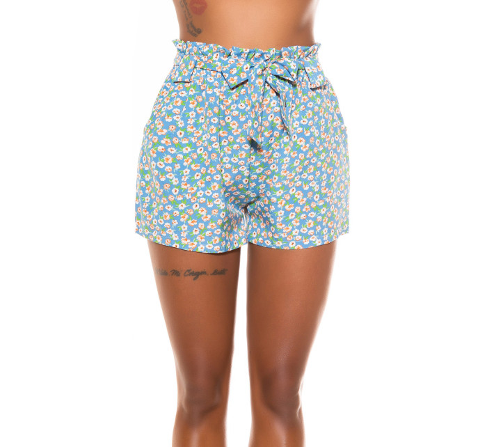 Sexy Summer Shorts with Belt and Pockets
