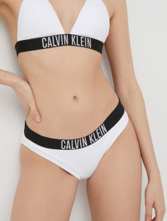 Dámske plavkové nohavičky KW0KW01859 YCD White - Calvin Klein