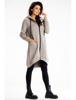 Mikina s kapucí na zip model 19317734 Grey - Infinite You