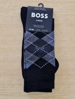 PÁNSKÉ PONOŽKY BOSS 50478352 2PACK