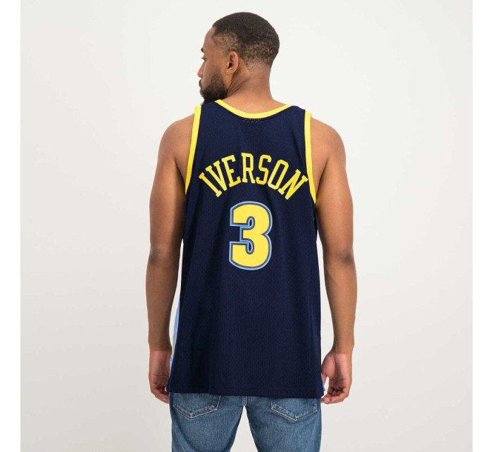 Mitchell & Ness Pánska NBA Denver Nuggets Allen Iverson SMJY4205-DNU06AIVASBL