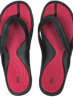 AQUA SPEED Bazénové pantofle Aruba Black/Red