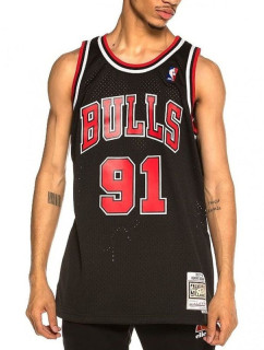 Mitchell & Ness Chicago Bulls NBA Swingman Alternate Jersey Bulls 97 Dennis Rodman SMJYGS18152-CBUBLCK97DRD Pánske