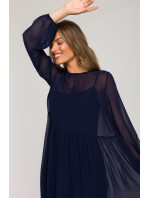 Stylove Dress S319 Navy Blue