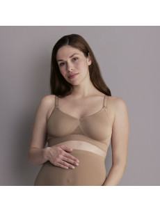 Seamless podprsenka na dojčenie moldovaná 5096 dusty rose - Anita Maternity