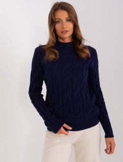 Sweter AT SW model 18975255 granatowy - FPrice