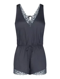 Dámsky overal na spanie Silky Sensuality Romper - GRAY - sivá 00DK - TRIUMPH