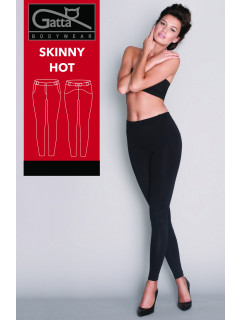 Dámske nohavice Gatta Skinny Hot Čierne 4502S